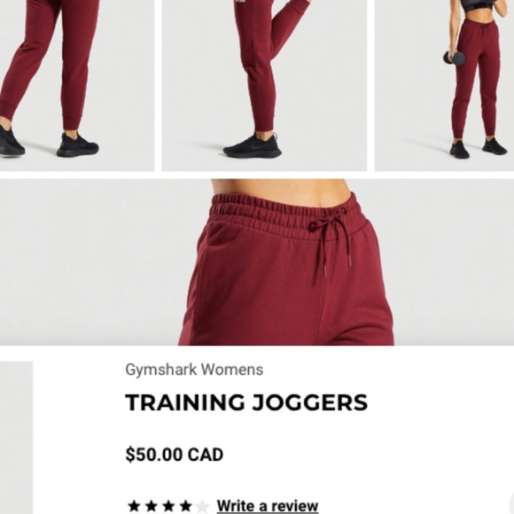 Gymshark Training Joggers - Picture 3 of 3